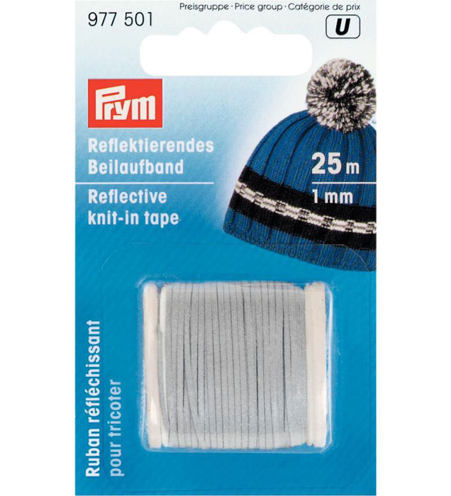 Heijastinlanka 1mm 25m Prym