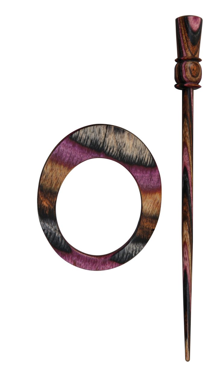 Huivisolki Lilac Omega KnitPro