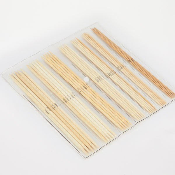 Sukkapuikkosetti Bamboo 20cm KnitPro