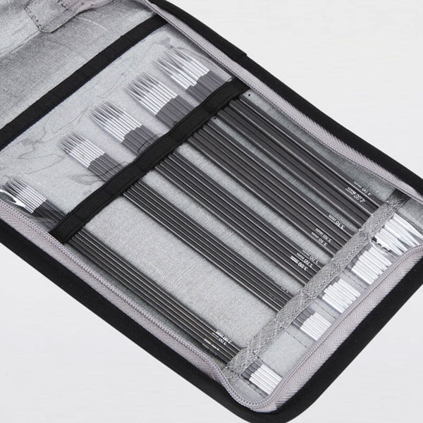 Sukkapuikkosetti Karbonz 15cm KnitPro