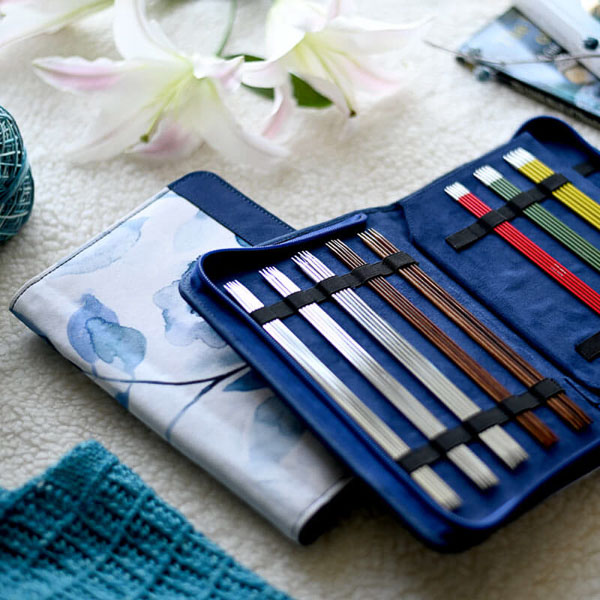 Puikkokotelo sukkapuikoille Blossom KnitPro