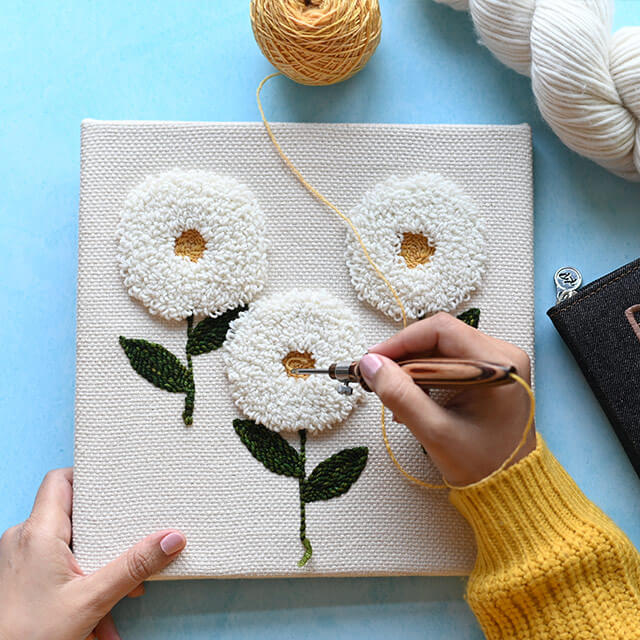 Tuftauskankaat neliö Knitpro