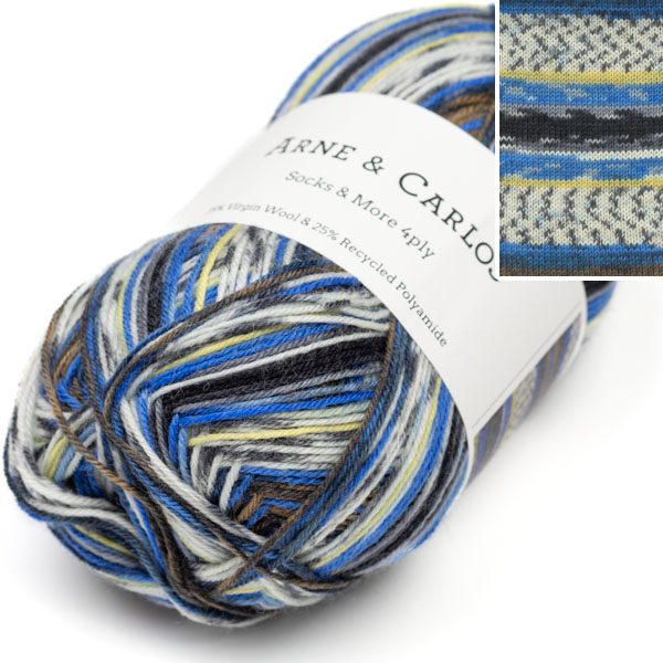 Socks & More 4-ply 100 g 02460 Arne & Carlos