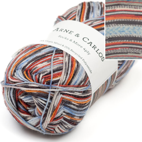 Socks & More 4-ply 100 g 03655 Arne & Carlos