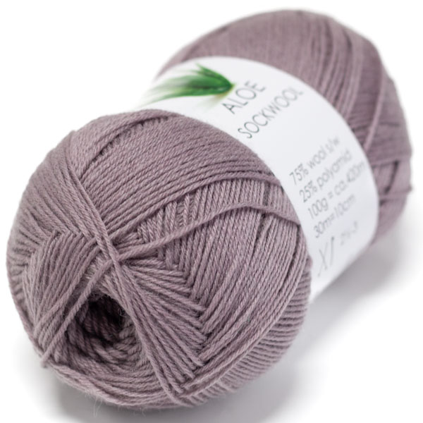 Aloe Sockwool 100g 1505 Hjertegarn