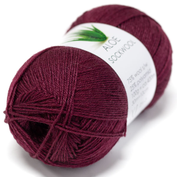 Aloe Sockwool 100g 1522 Hjertegarn