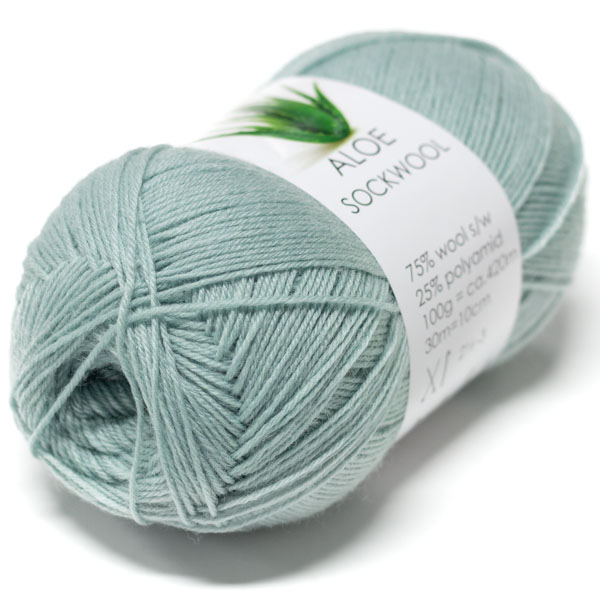 Aloe Sockwool 100g 5106 Hjertegarn
