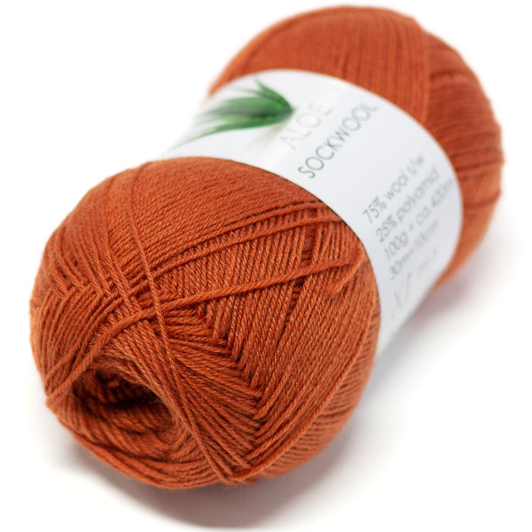 Aloe Sockwool 100g 5640 Hjertegarn