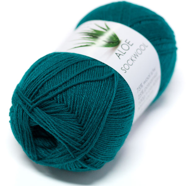Aloe Sockwool 100g 5655 Hjertegarn