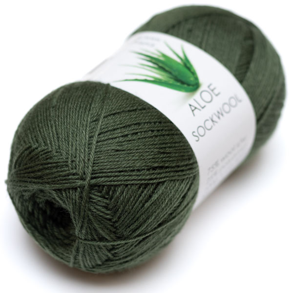 Aloe Sockwool 100g 7770 Hjertegarn