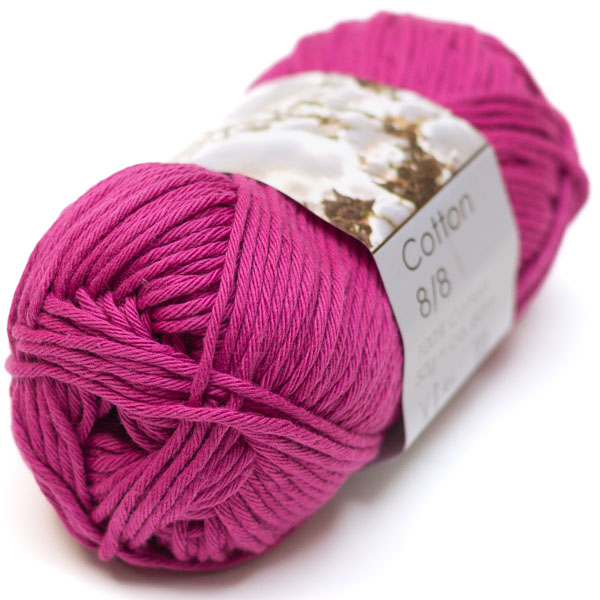 Cotton 8/8 50g 4657 Hjertegarn