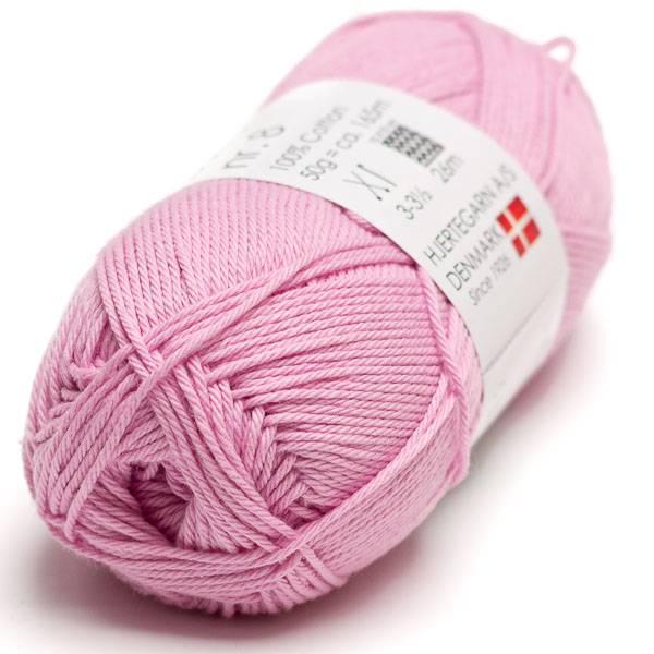 Cotton nr.8 50g 5100 Hjertegarn
