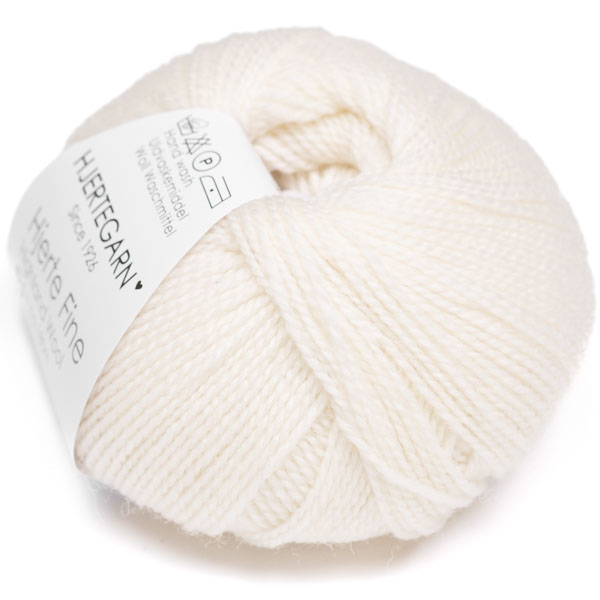 Highland Wool 40g 100 Hjertegarn