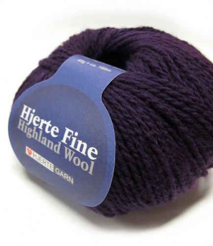 Highland Wool 40g 1800 Hjertegarn