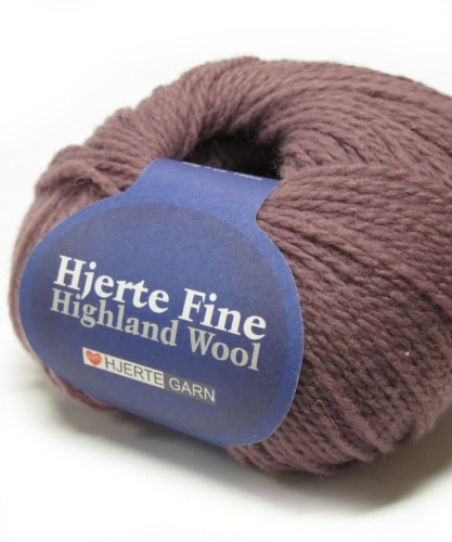 Highland Wool 40g 1850 Hjertegarn