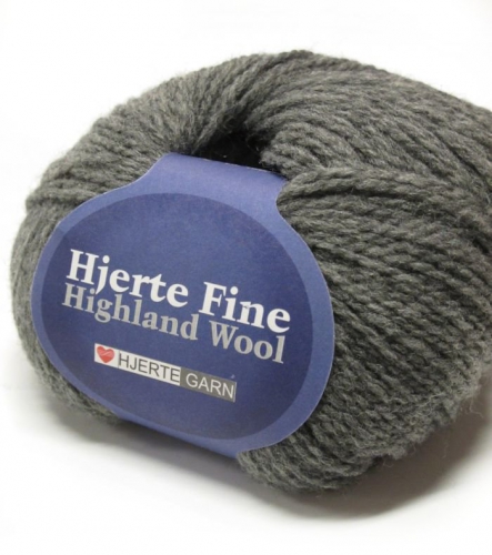 Highland Wool 40g 435 Hjertegarn