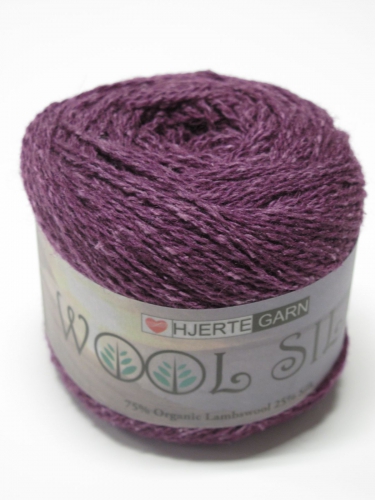 Wool Silk 3028 50g Hjertegarn