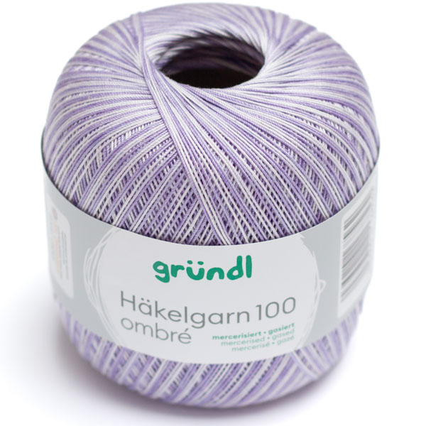 Häkelgarn Ombre 100g 02 Gründl