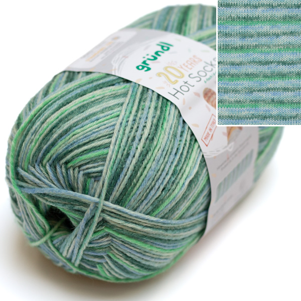 Hot Socks 20years 6-fach 04 150g Gründl