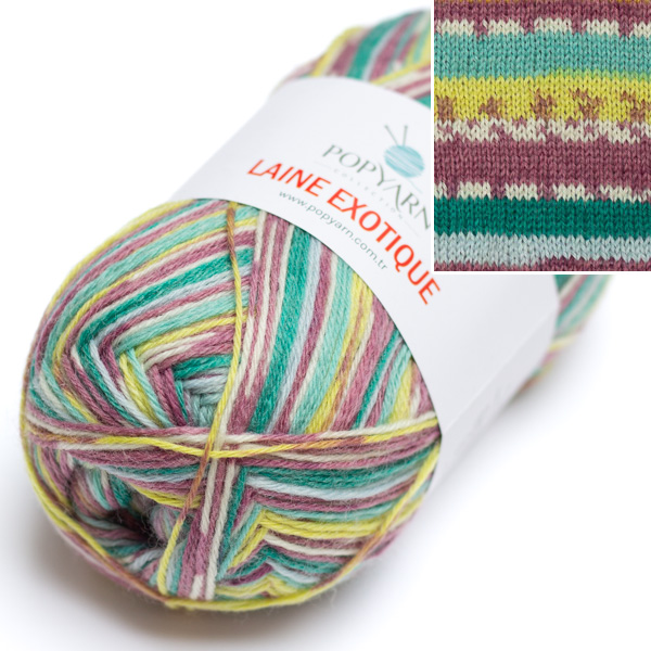 Laine Exotique 703 100g Popyarn