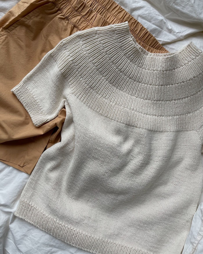 Anker Tee ohje PetiteKnit