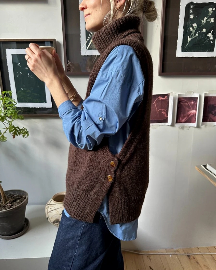 Lulu Slipover - Chunky ohje PetiteKnit