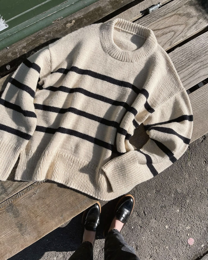 Marseille Sweater ohje PetiteKnit