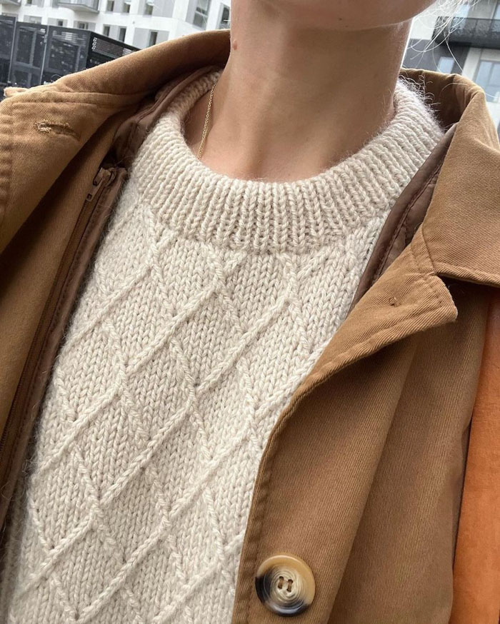 Moby Sweater ohje PetiteKnit