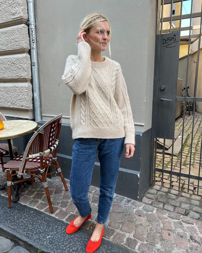 Moby Sweater ohje PetiteKnit