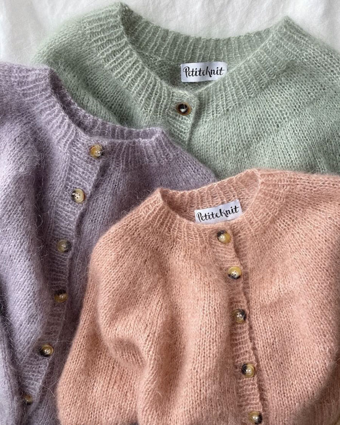 Novice Cardigan ohje PetiteKnit