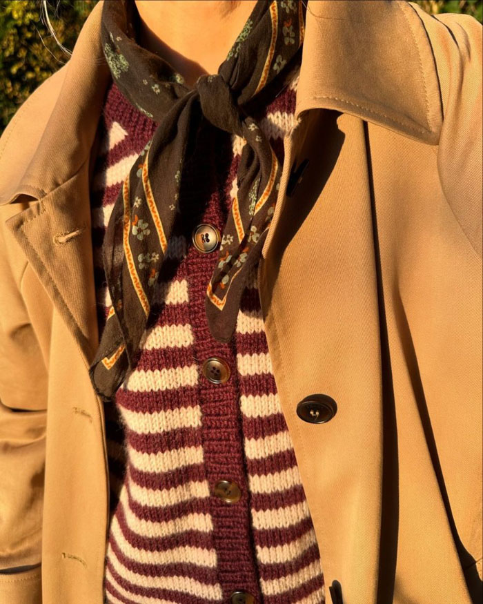 Olga Jacket ohje PetiteKnit