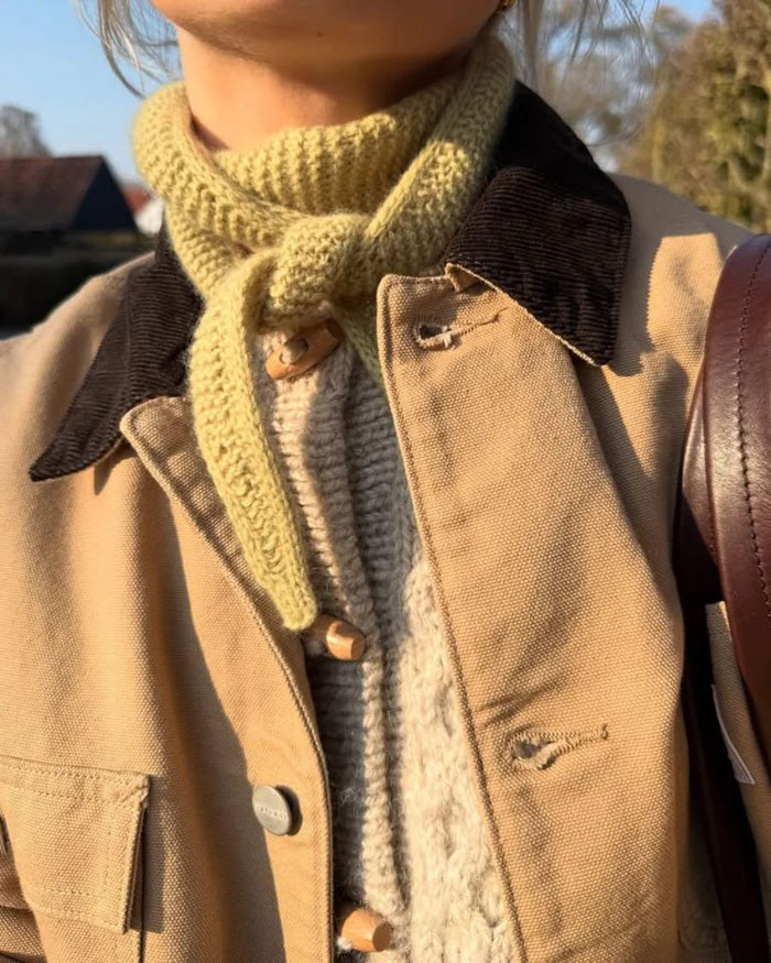 Sophie Scarf ohje PetiteKnit
