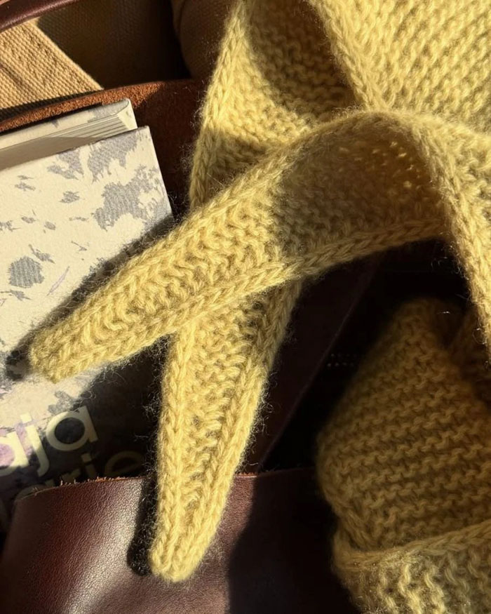 Sophie Scarf ohje PetiteKnit