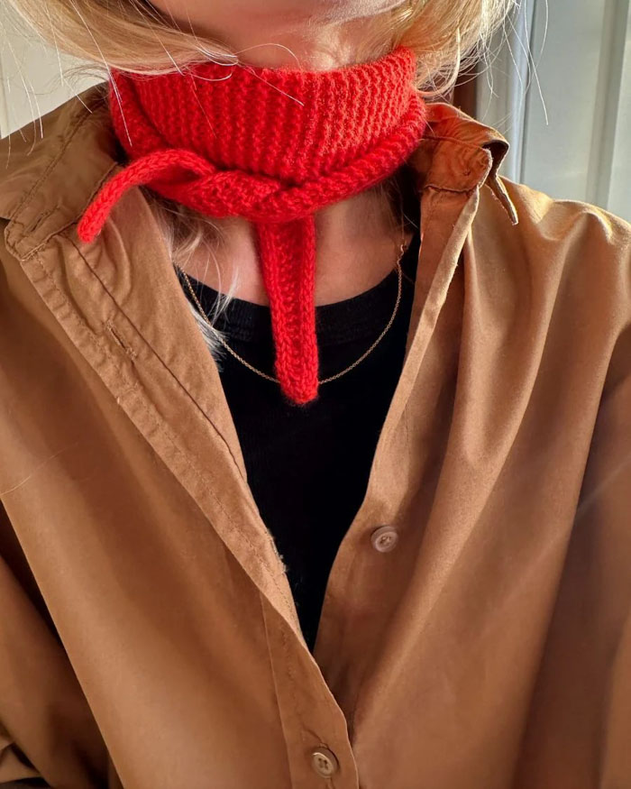 Sophie Scarf ohje PetiteKnit