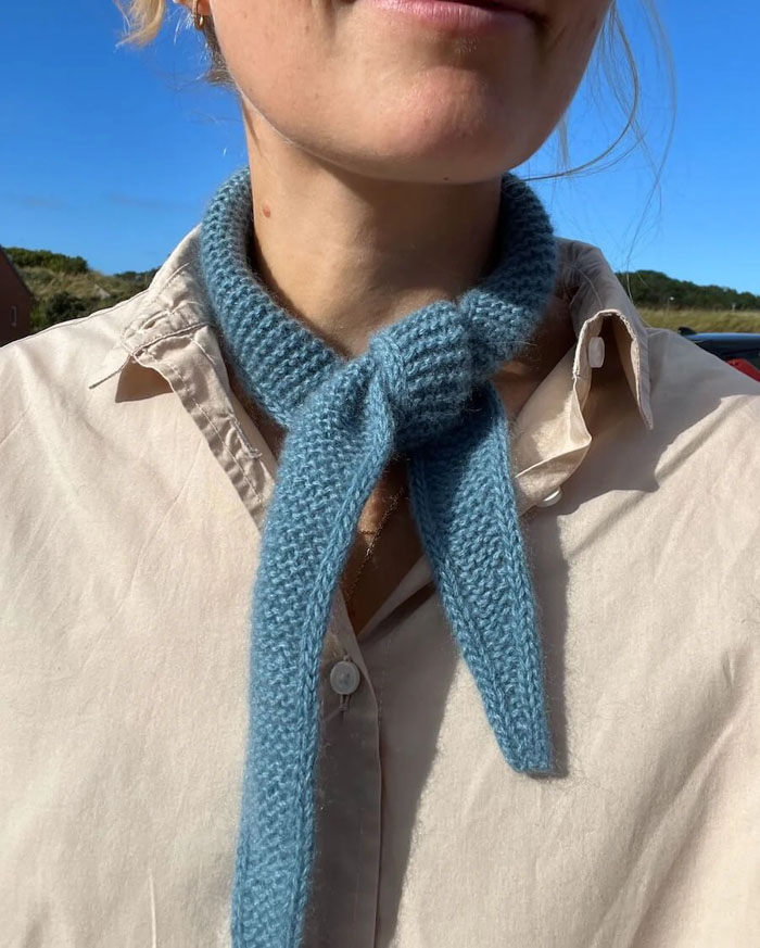 Sophie Scarf ohje PetiteKnit