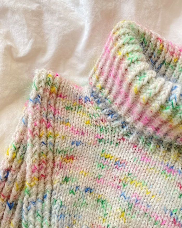 Terrazzo Neck Junior ohje PetiteKnit