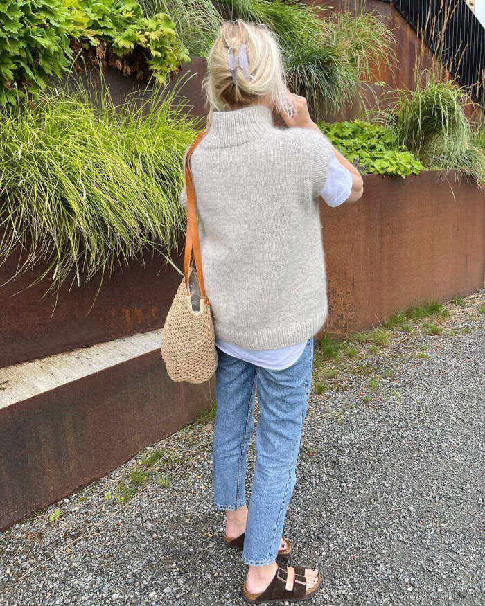 Weekend Slipover ohje PetiteKnit
