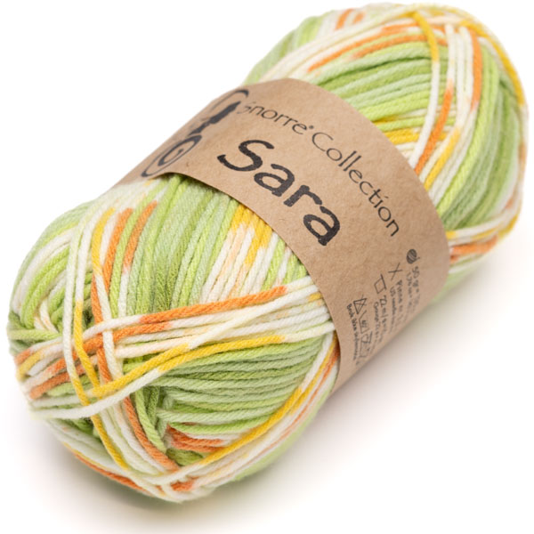 Sara Multi 932 50g Viking Garn