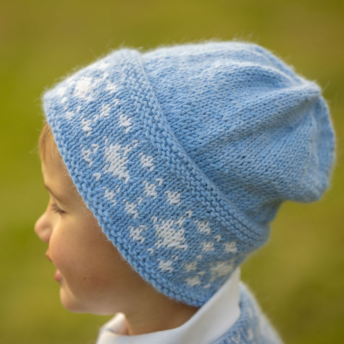 Kirjoneulepipo Loen | Idun