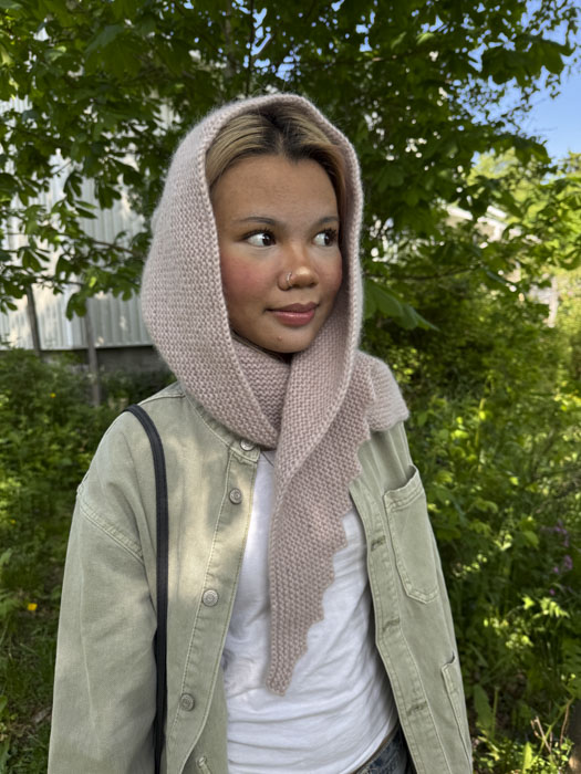Lees Huva med sjal | Alpaca Bris