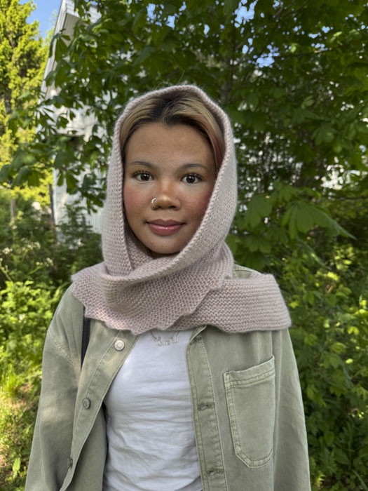 Lees Huva med sjal | Alpaca Bris