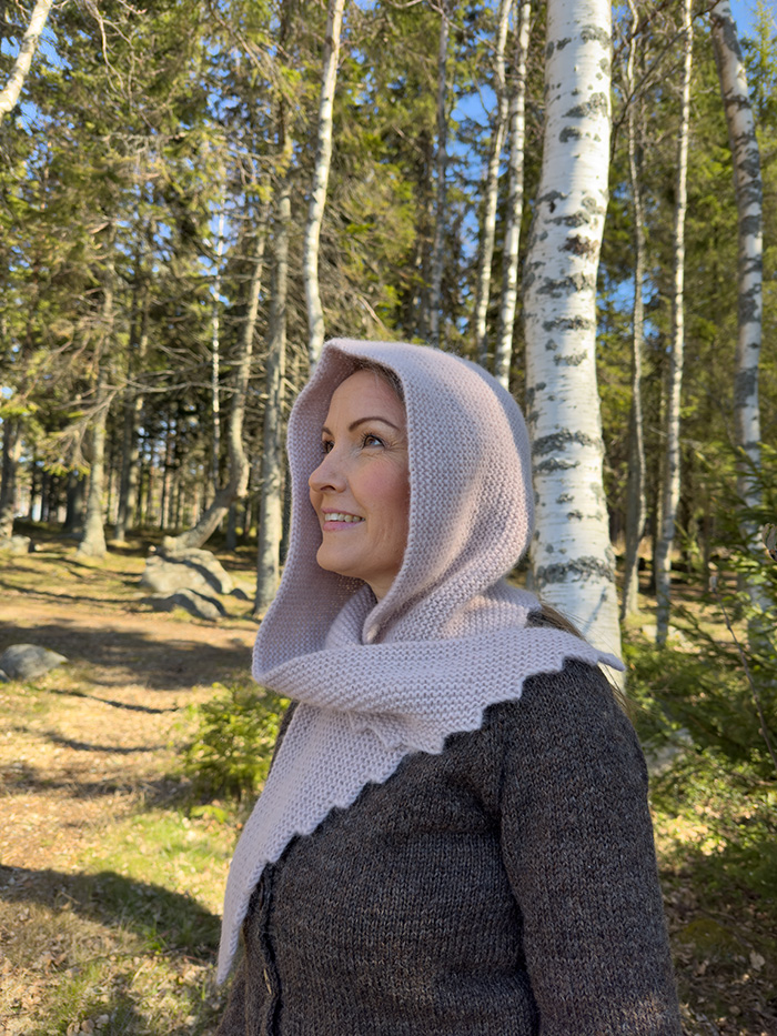 Lees Huva med sjal | Alpaca Bris
