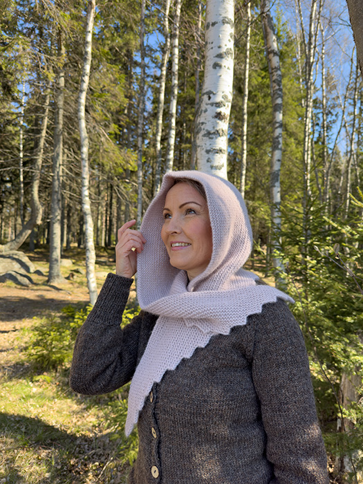 Lees Huva med sjal | Alpaca Bris