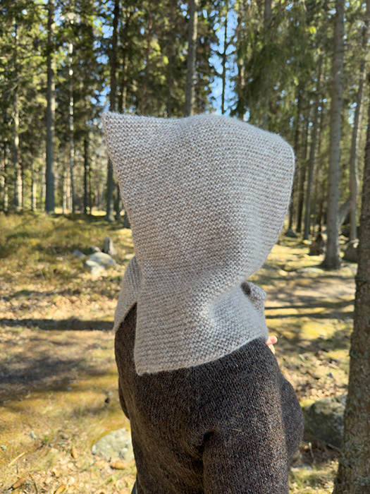 Lees Huva med rosett | Alpaca Bris