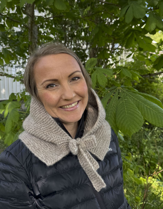 Lees Huva med rosett | Alpaca Bris