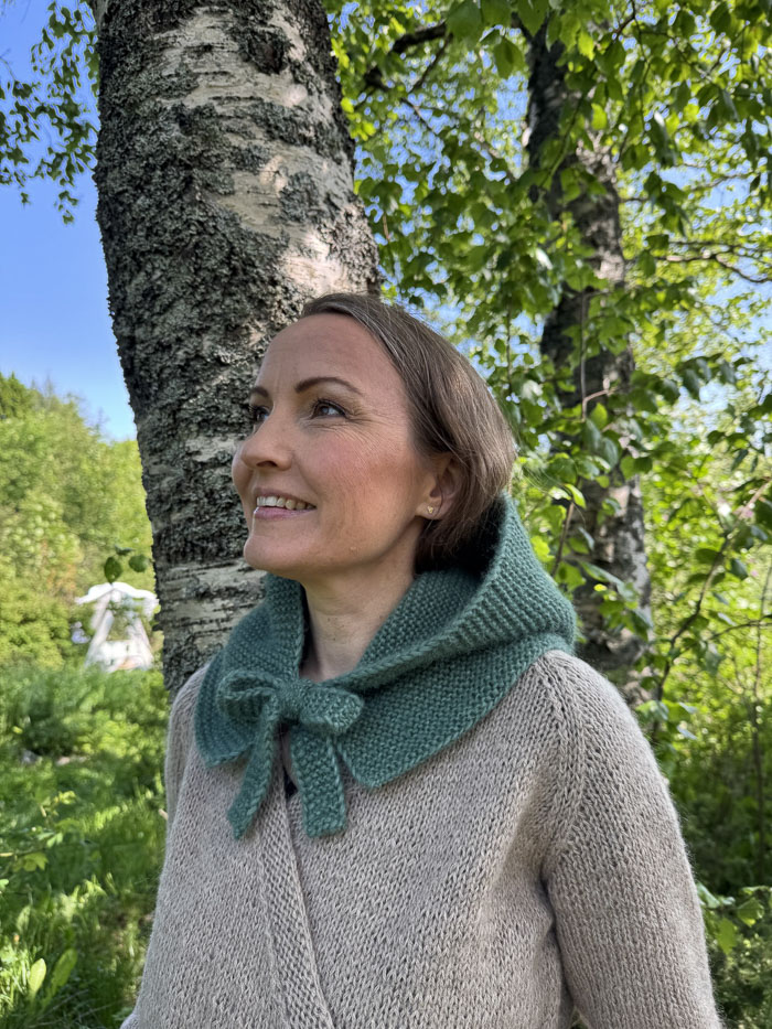 Lees Huva med rosett | Alpaca Bris