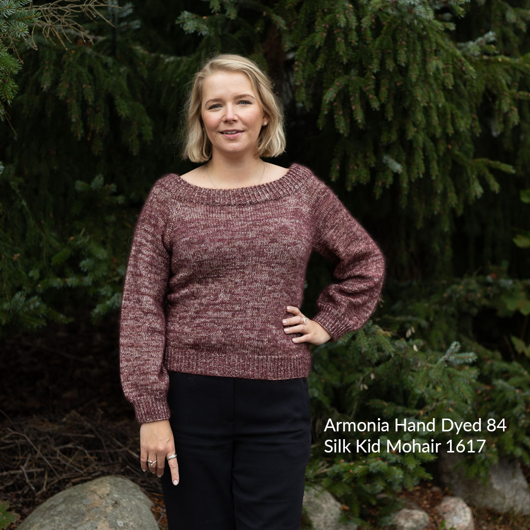 Neulepaita | Armonia HandDyed, Silk Kid Mohair
