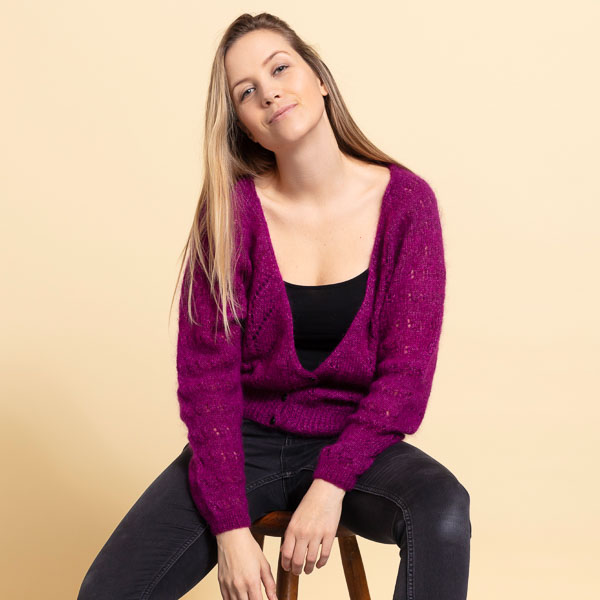 Pitsineuletakki | Alpaca 400, Silk Kid Mohair