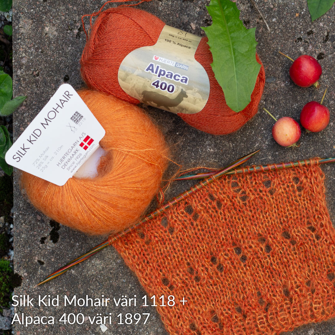 Pitsineuletakki | Alpaca 400, Silk Kid Mohair
