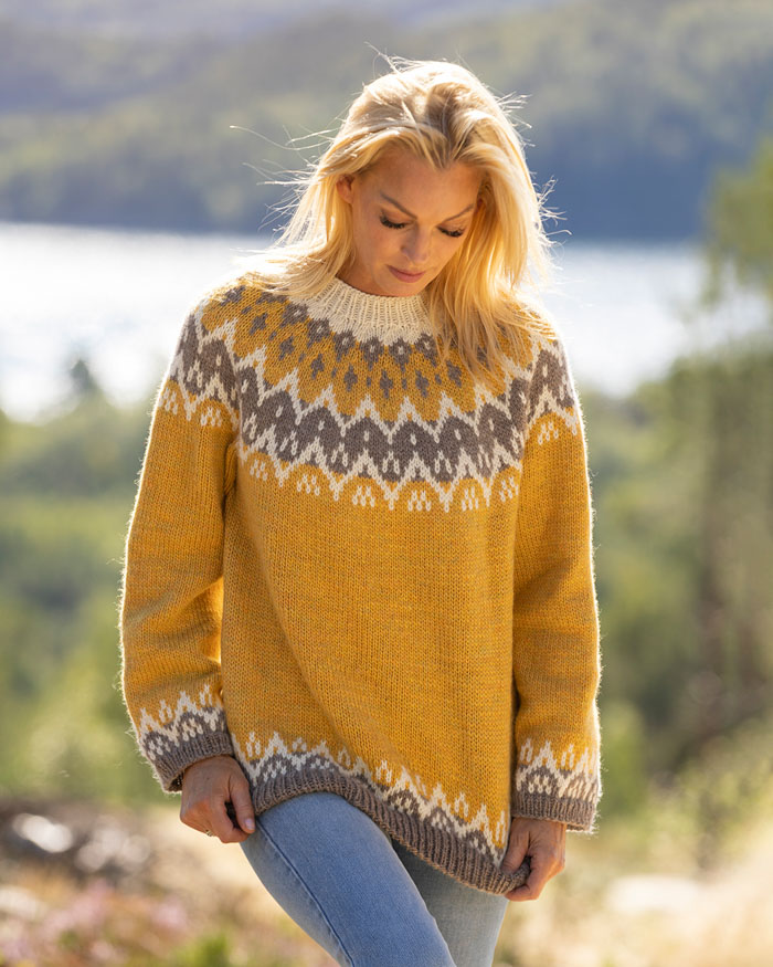 Kaarrokeneule Leandra | Viking Wool